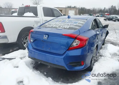 2016 Honda Civic Ex-T from USA, damaged, VIN 19XFC1F37GE211240